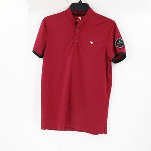 Macade Polo Shirt Womens Small tour & crew Golf Blade Collar Short Sleeve Logo